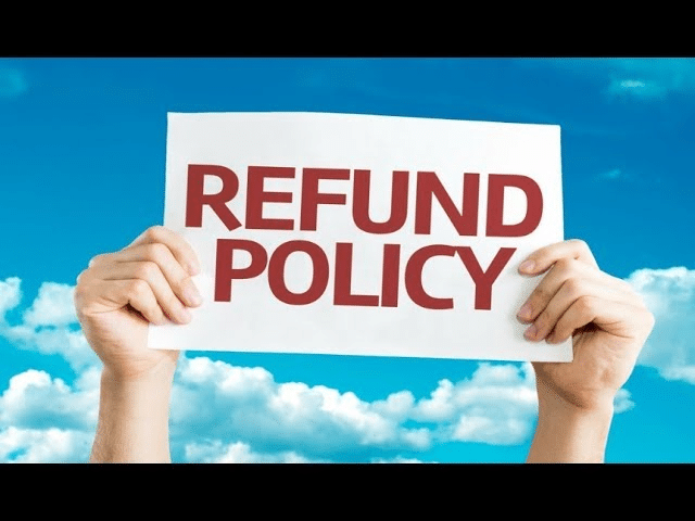 Refund policy