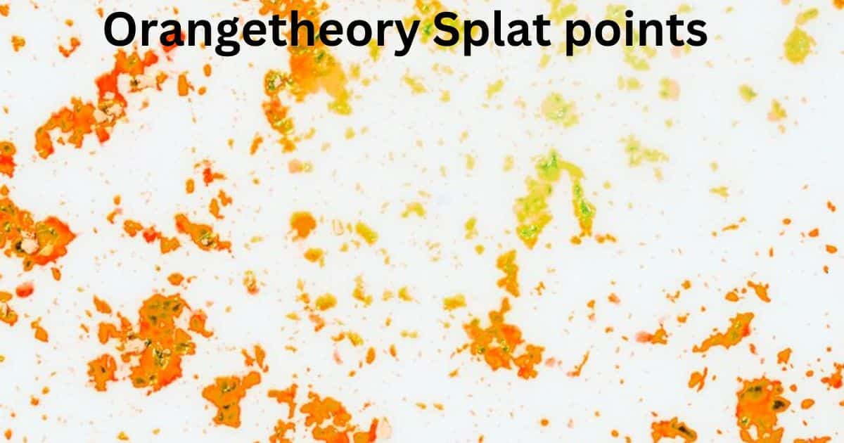 Orangetheory Splat points