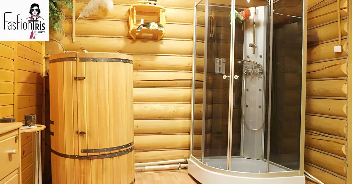 Shower into Sauna